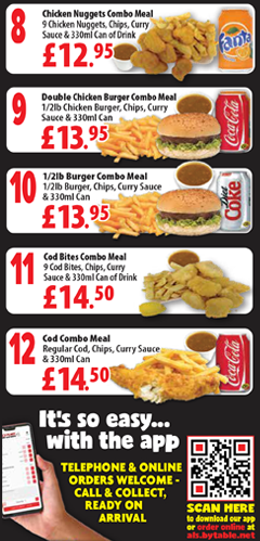 Als Plaice Fish and Chips, Coleford, Forest of Dean